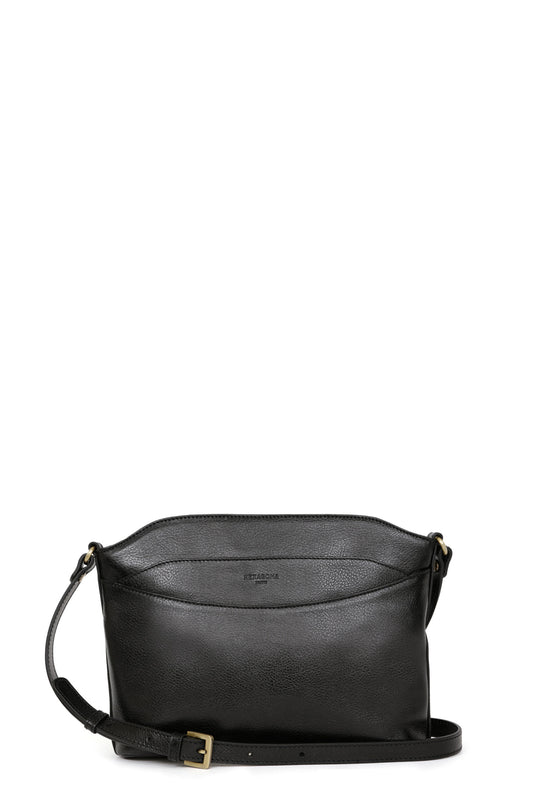 Crossbody bag - Leather - Noir