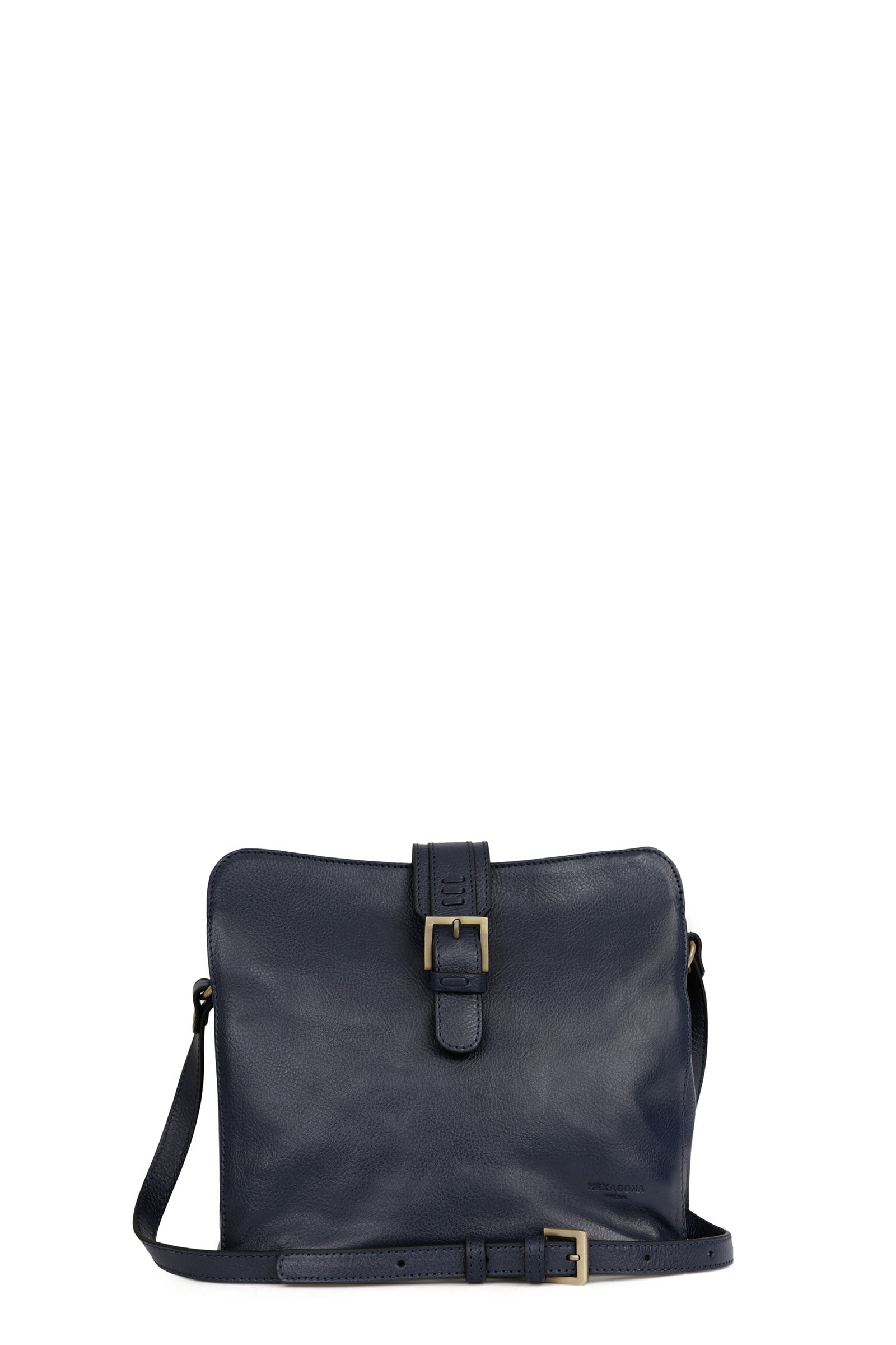 Crossbody bag - Leather - Marine