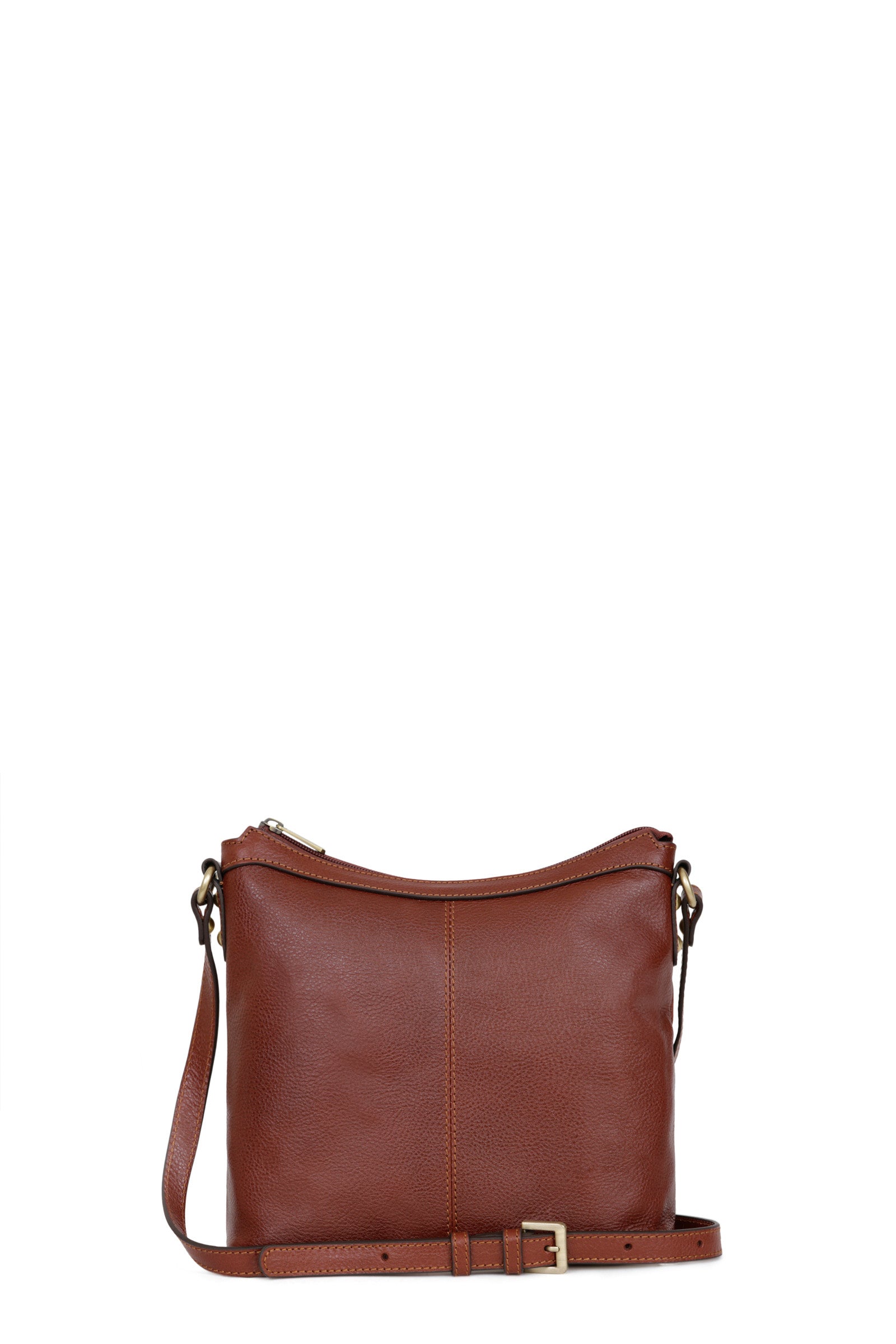 Crossbody bag - Leather - Marron