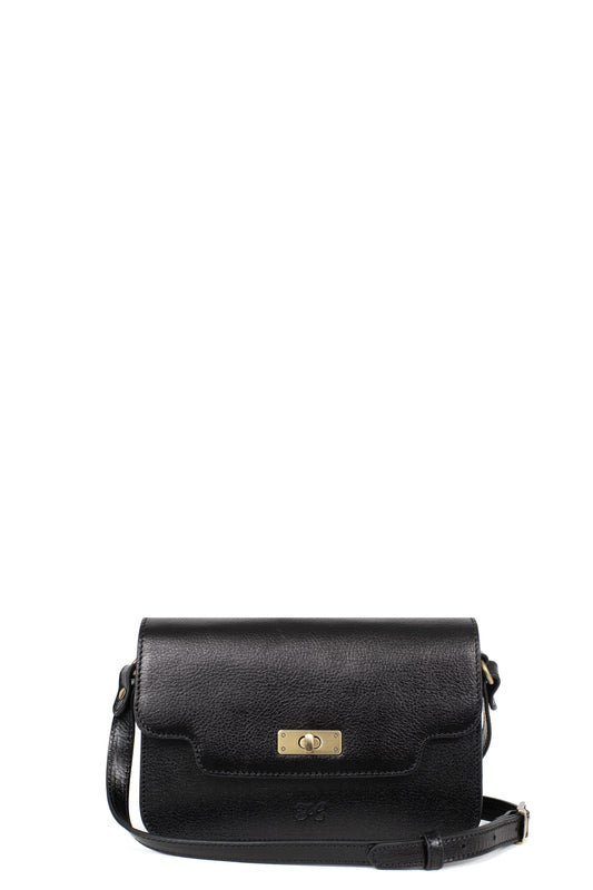 Crossbody bag - Leather - Noir