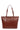 Shoulder tote bag - A4 - Leather - Marron