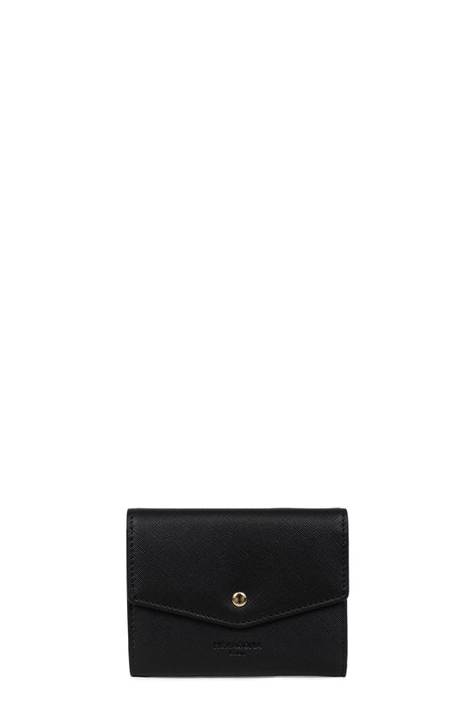 Wallet - 1 flap - Stop RFID - Noir