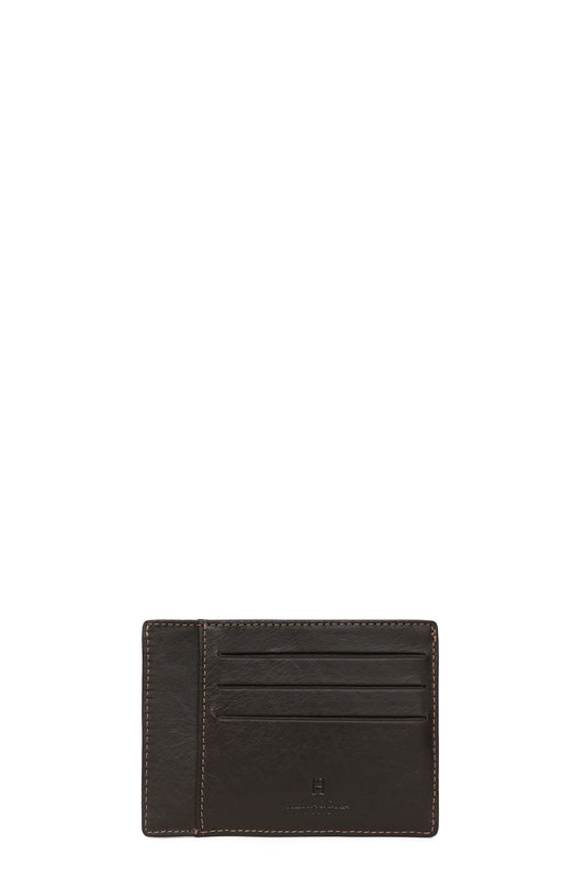 Card holder - Leather - Marron