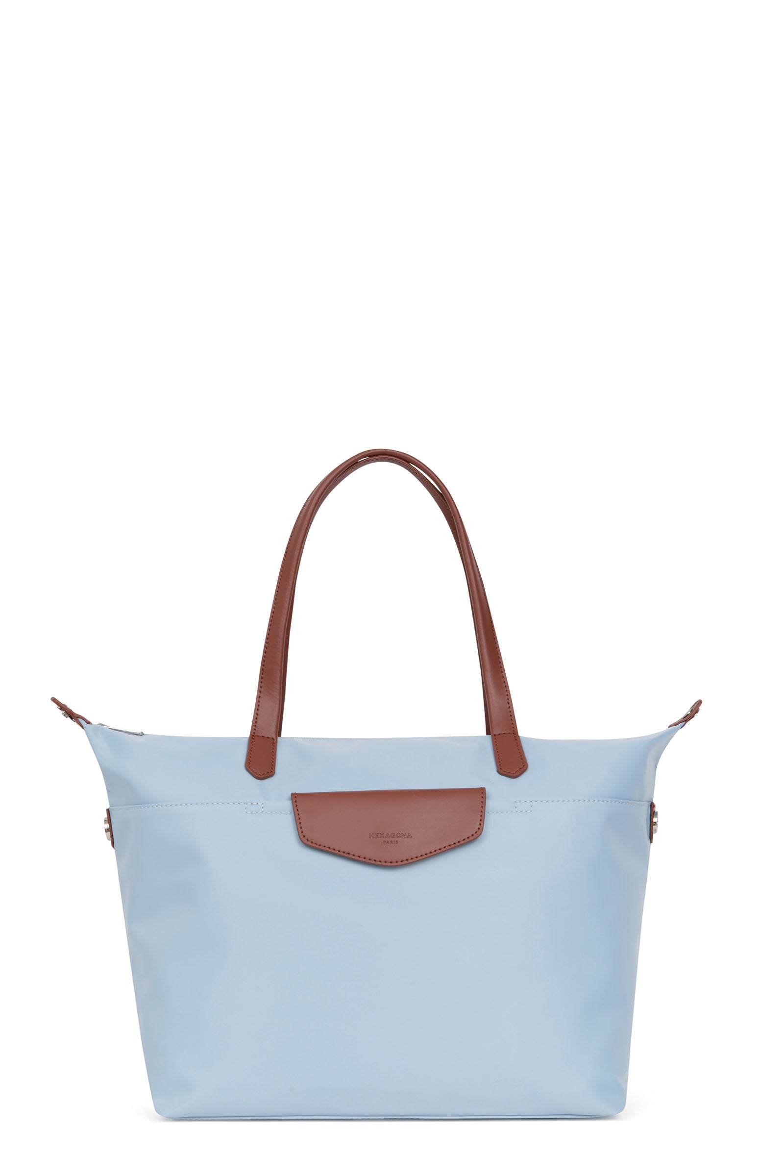 Sac cabas porté épaule - A4 - Bleu-ciel