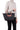 Sac cabas porté main - Moyen - Noir/marron-foncé
