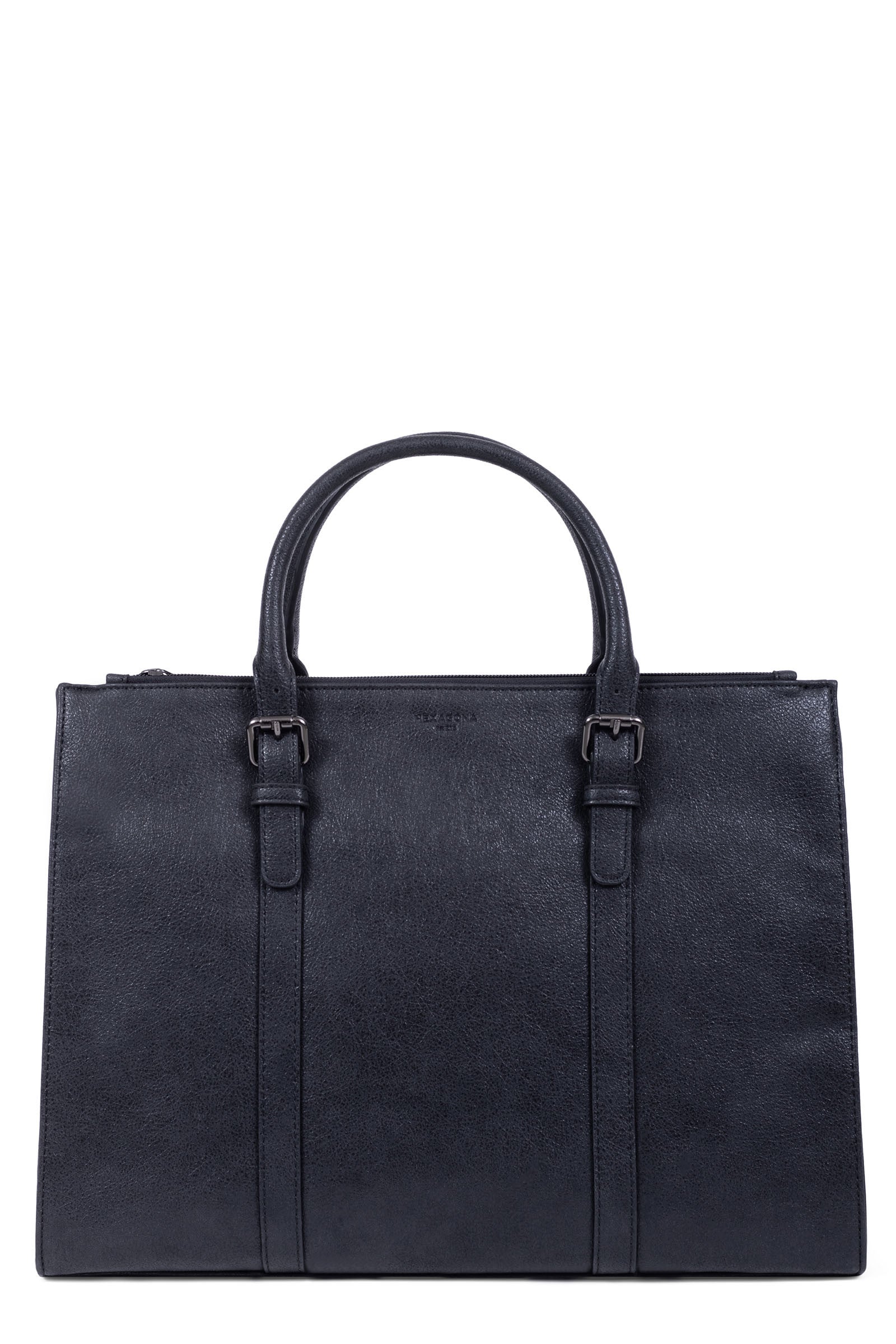 Handbag with 2 handles - A4 - Noir