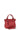 Handbag with 2 handles - Leather - Carmin