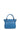 Handbag with 2 handles - Leather - Azur