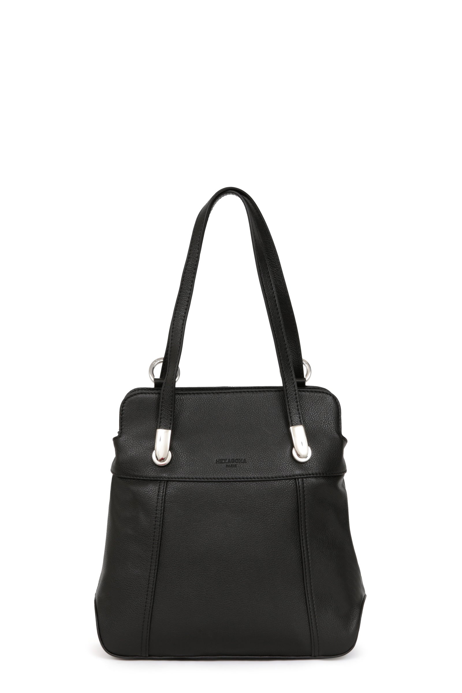 Convertible bag - Leather - Noir