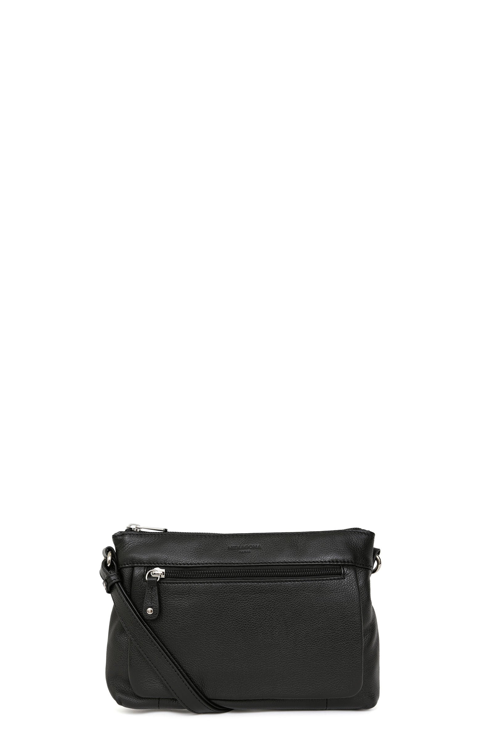 Crossbody bag - Leather - Noir