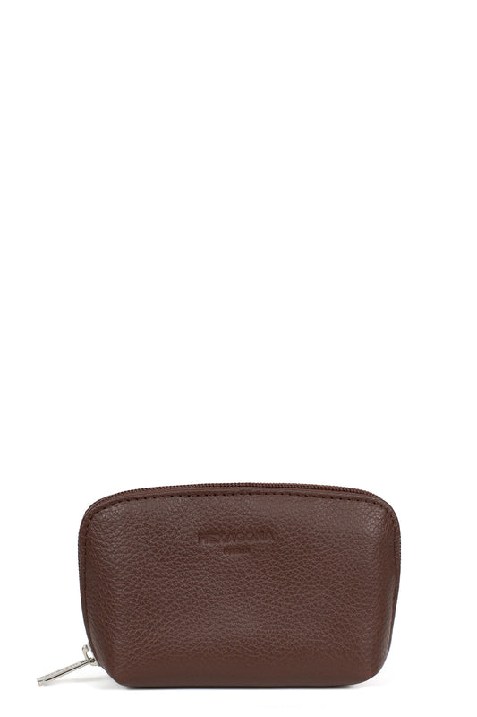 Wallet - Leather - Chocolat