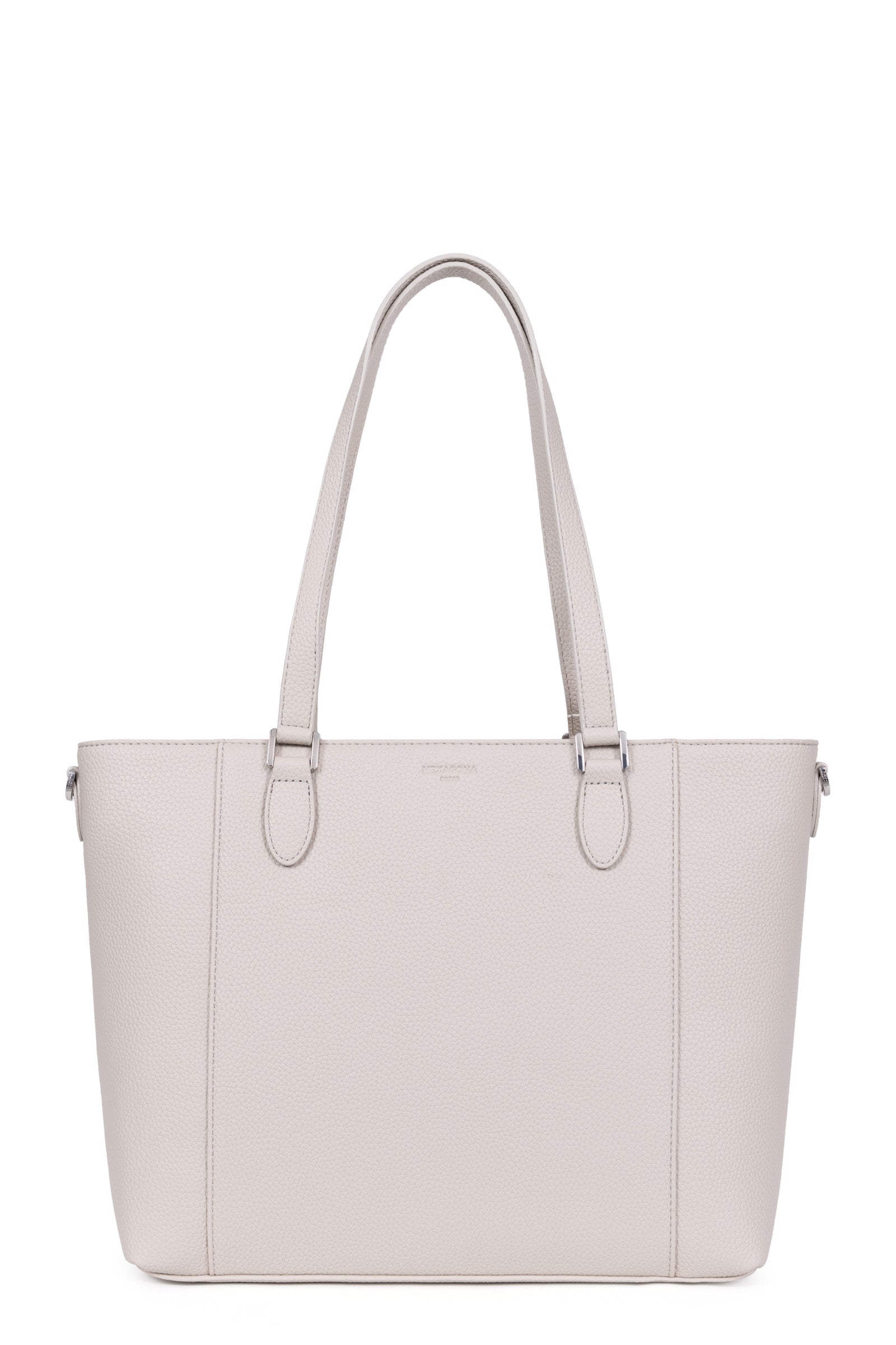 Shoulder tote bag - A4 - Beige