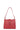 1-strapped shoulder bag - Leather - Rouge-foncé