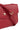 Crossbody bag - Leather - Rouge-foncé