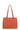 Sac porté épaule 2 anses - A4 - Cuir - Orange