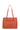 2-strapped shoulder bag - A4 - Leather - Orange