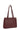 2-strapped shoulder bag - A4 - Leather - Prune