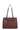 2-strapped shoulder bag - A4 - Leather - Prune