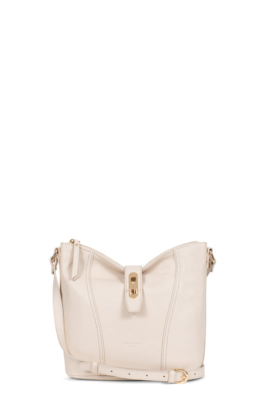 Crossbody bag - Leather - Ivoire