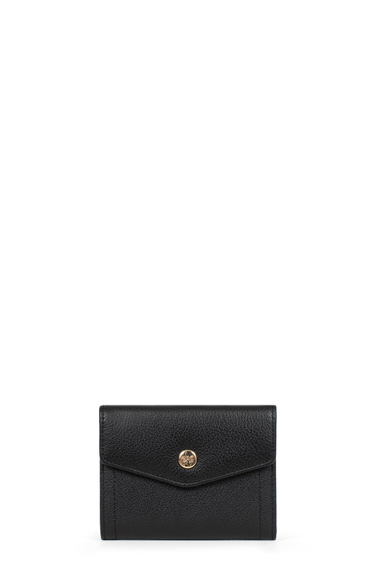 Wallet - 1 flap - RFID blocking - Leather - Noir