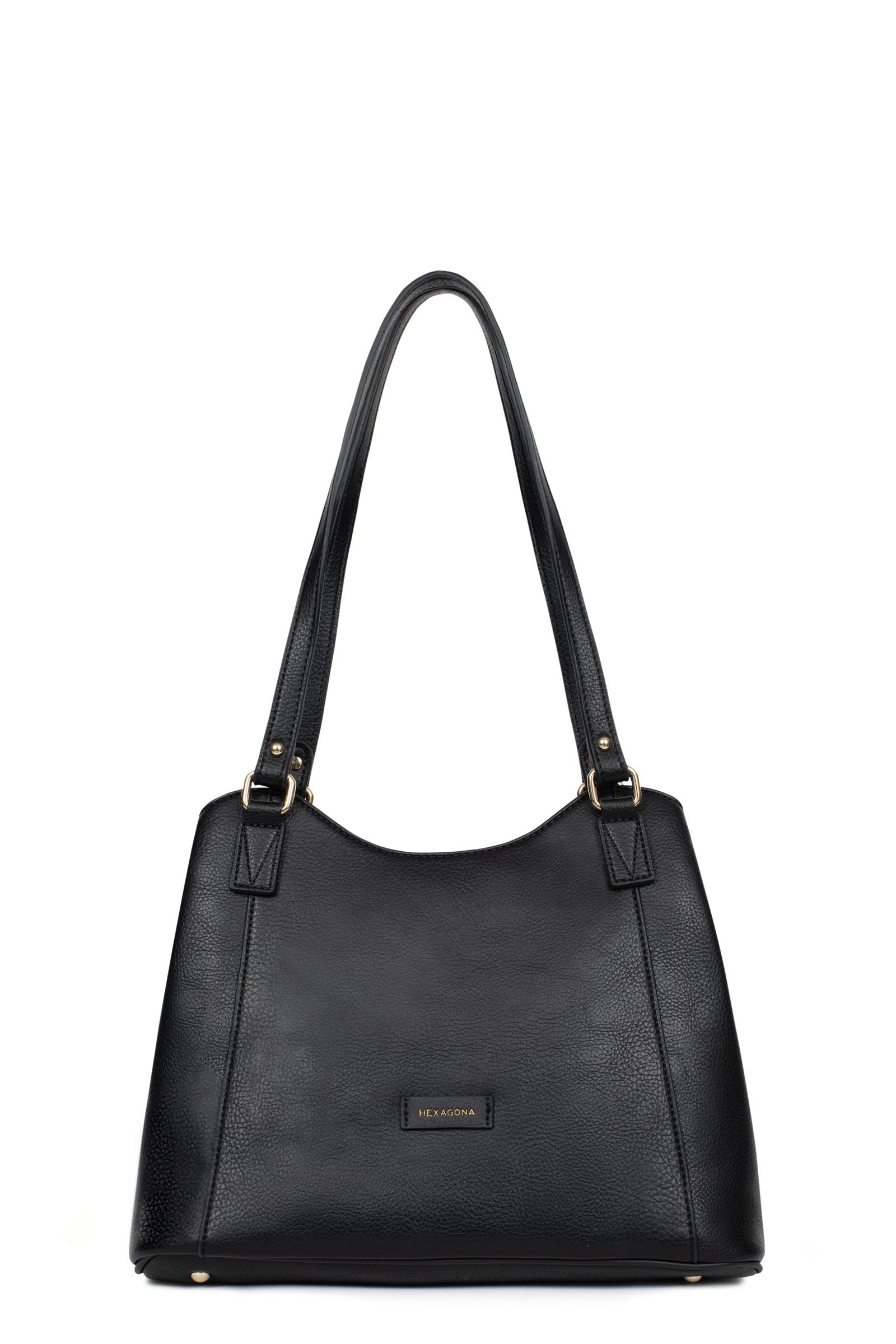 2-strapped shoulder bag - Noir