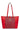 Shoulder-carried tote bag - A4 - Rouge/carmin