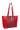 Shoulder-carried tote bag - A4 - Rouge/carmin