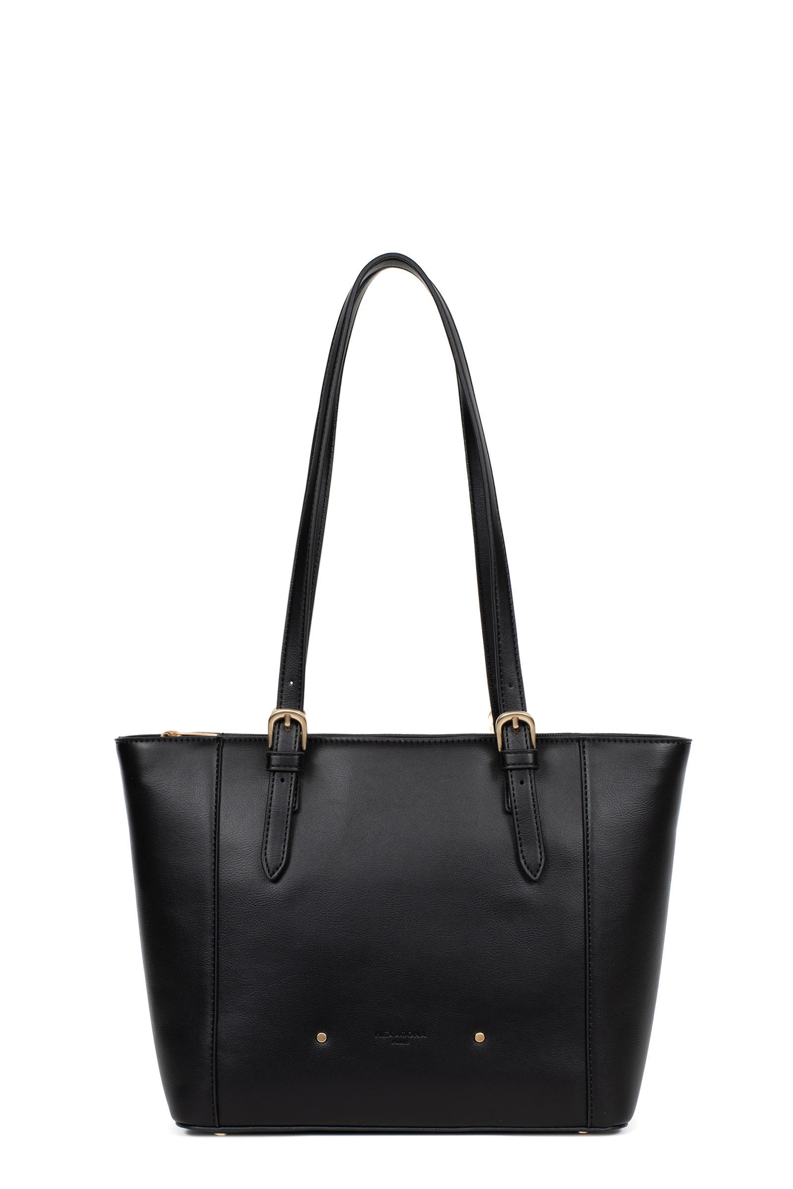 Shoulder-carried tote bag - A4 - Noir