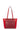 Shoulder-carried tote bag - A4 - Rouge/carmin